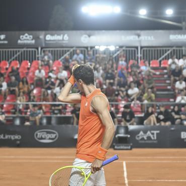 Imagen de Cerúndolo se quedó con un gran duelo ante Torres en el Quini 6 Rosario Challenger