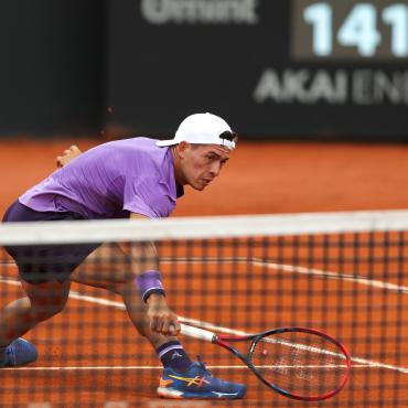 Imagen de Sebastián Baéz, tercer invitado al cuadro principal del YPF Rosario Challenger